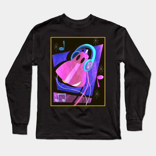 Musical Lamp Long Sleeve T-Shirt by Fad-Artwork